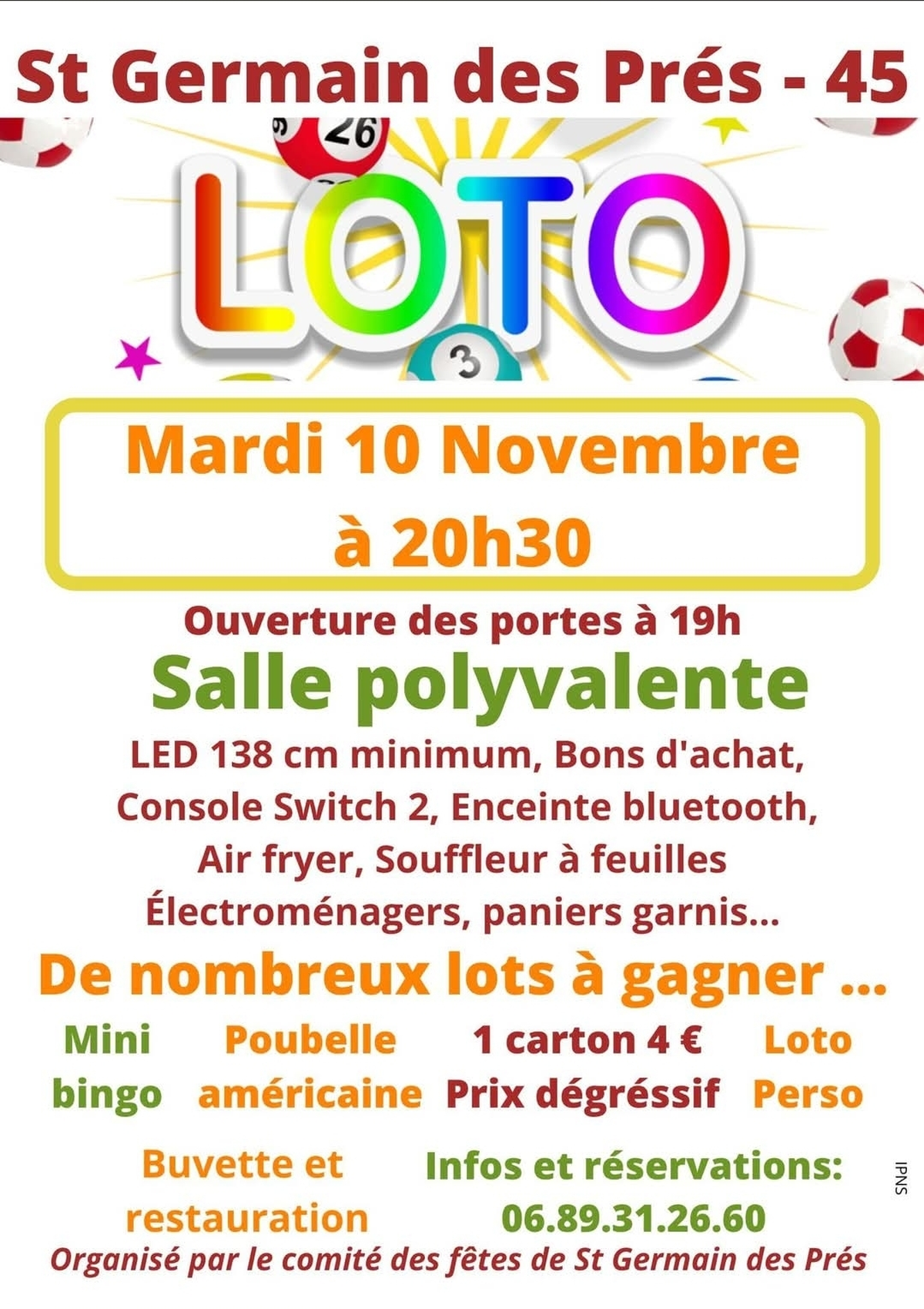 Soirée Loto