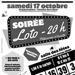 Soirée loto à Thonac