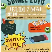 Soirée loto de l'école Paul Bert - Pauline Kergomard