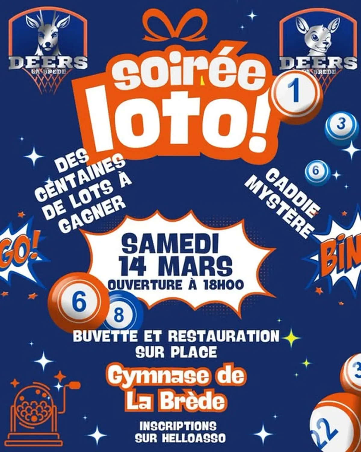 Soirée LOTO de L'USB Basket