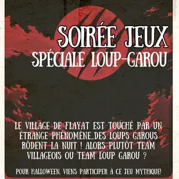 Soirée Loup Garou à l'Espace