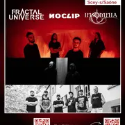 Soirée Metal : Fractal Universe + No Clip + Insomnia