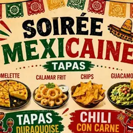Soirée mexicaine organisée par AOCC DURAS RUGBY XV