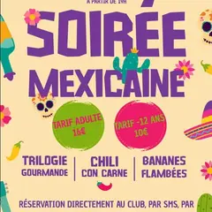 Soirée mexicaine par le Tennis Club Pays Foyen