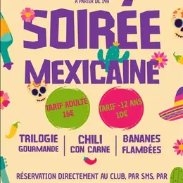 Soirée mexicaine par le Tennis Club Pays Foyen