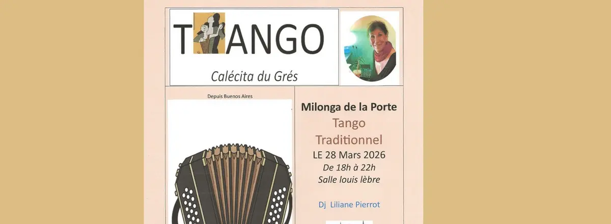 Soirée Milonga de la porte  - Tango Traditionnel