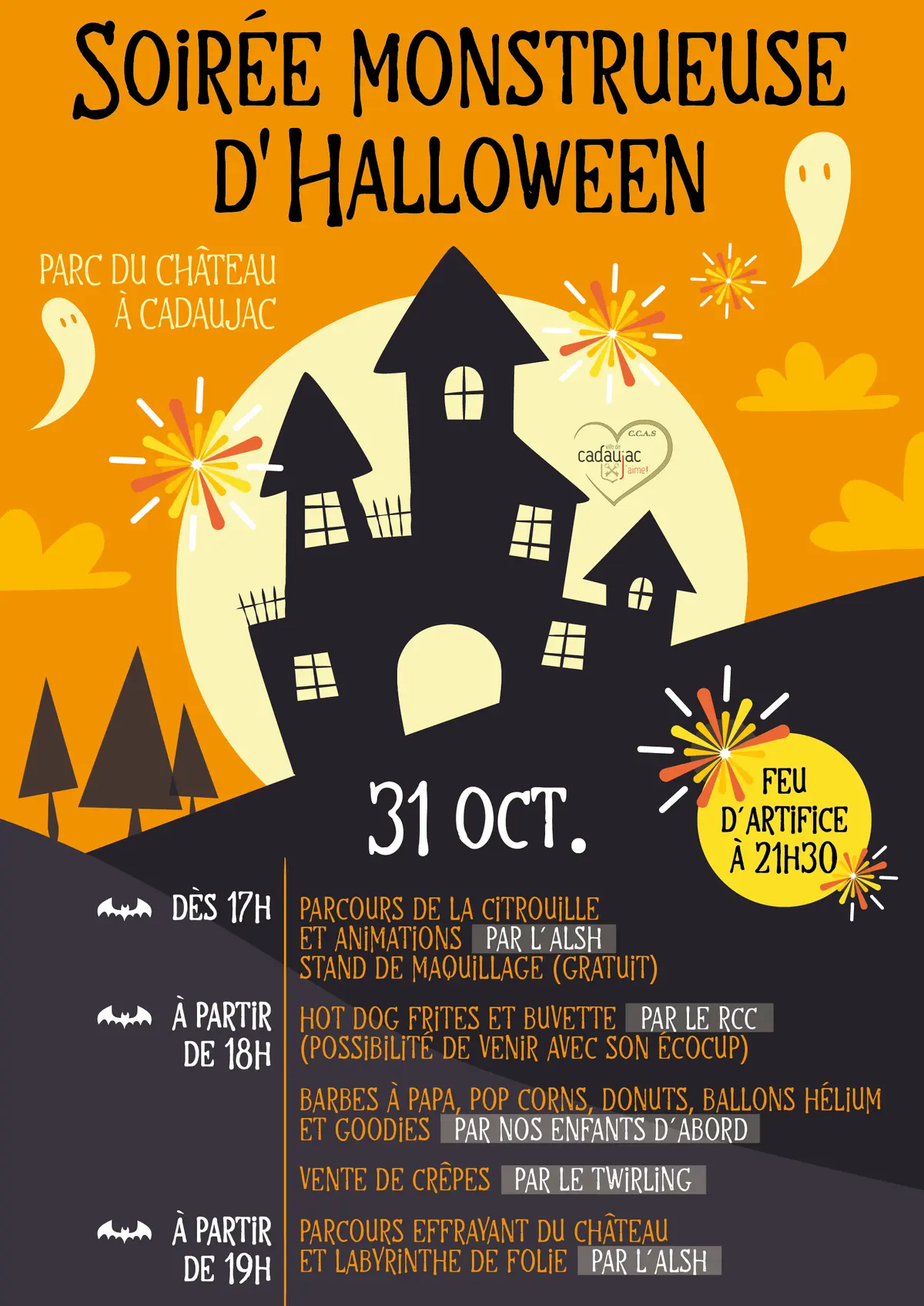 Soirée monstrueuse d'Halloween