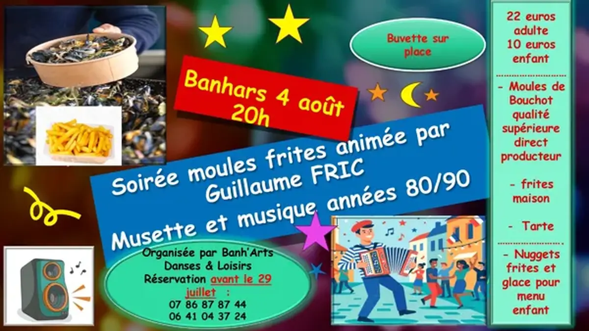 Soirée moules frites