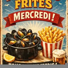 Soirée moules frites