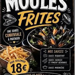 Soirée moules frites