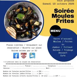 Soirée moules-frites