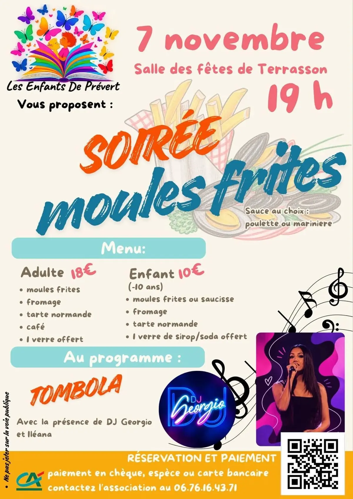 Soirée moules-frites