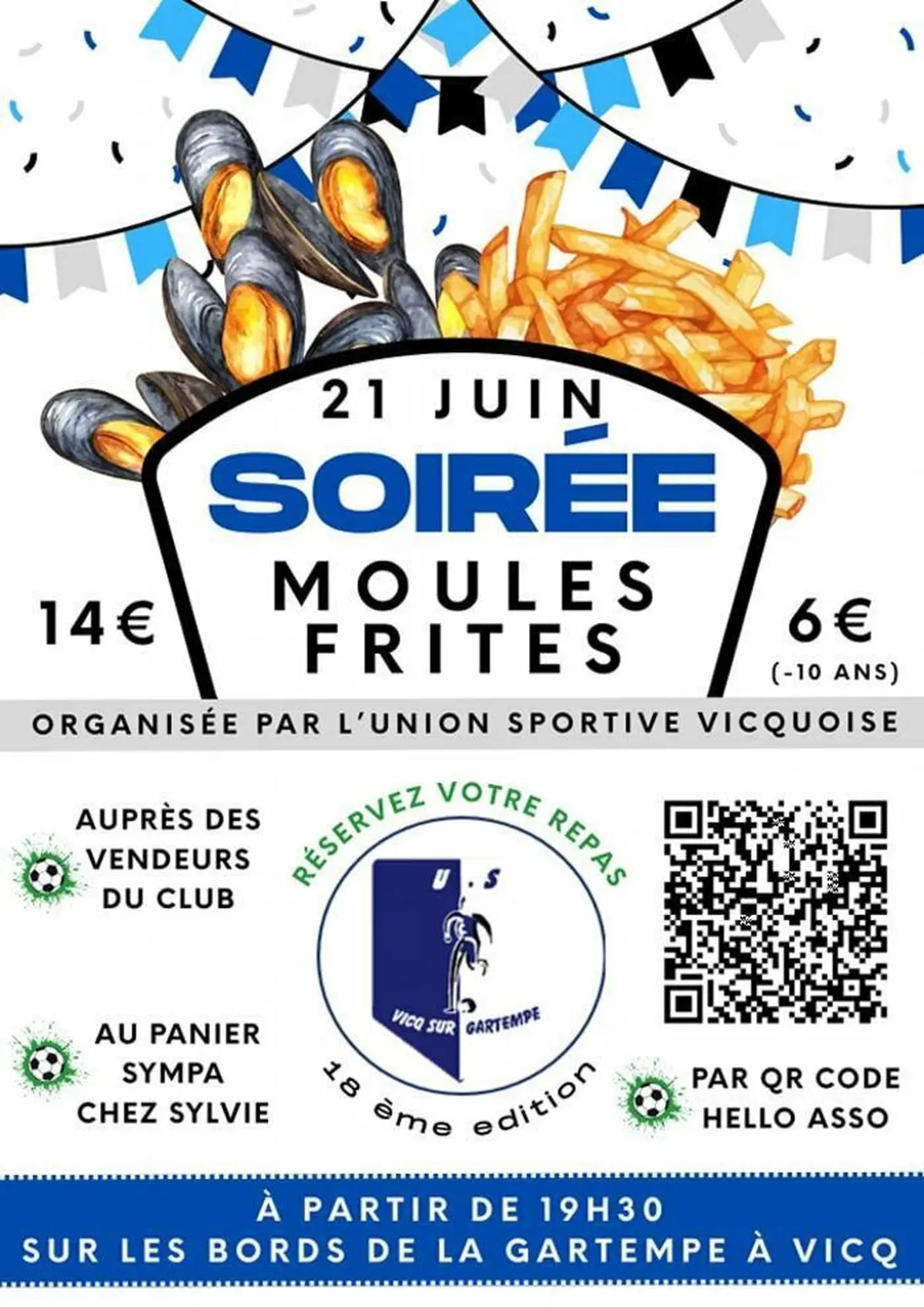 Soirée moules frites