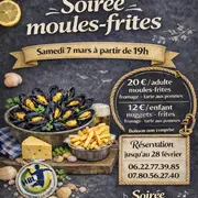 Soirée Moules-frites