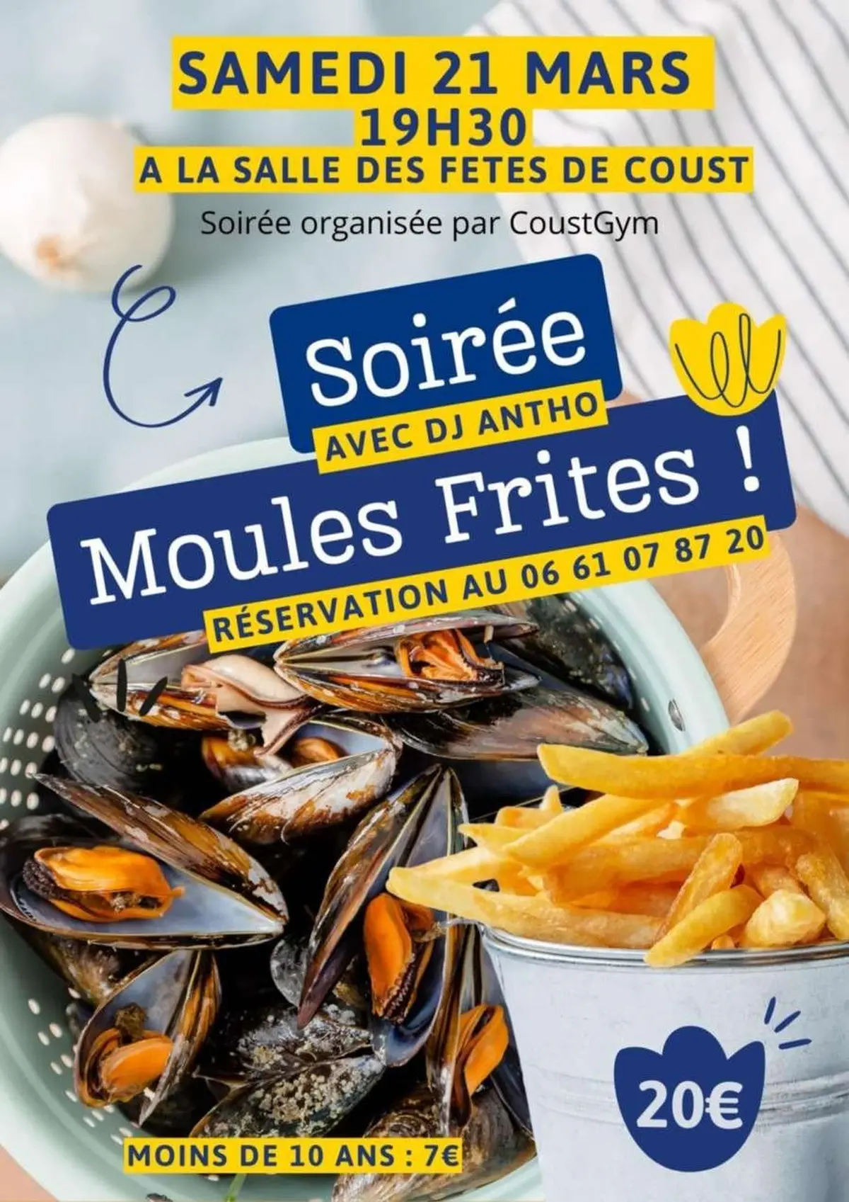 Soirée Moules Frites