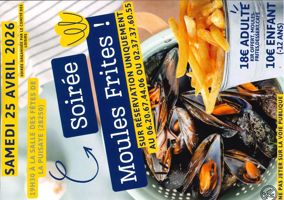 Soirée moules frites