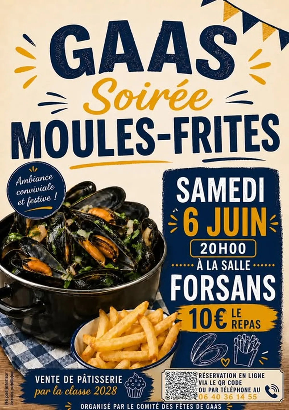 Soirée Moules-Frites