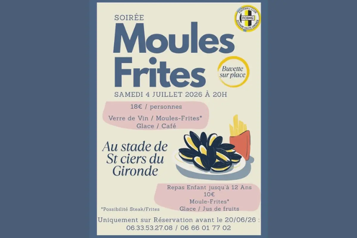 Soirée moules frites