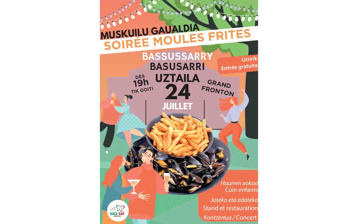 Soirée moules frites