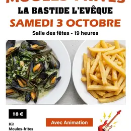 Soirée moules-frites à La Bastide l'Evêque