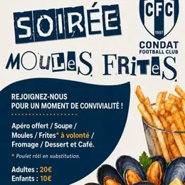 Soirée Moules-Frites à volonté