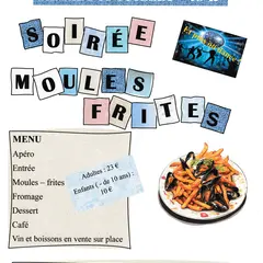 Soirée moules/frites animée