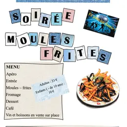 Soirée moules/frites animée