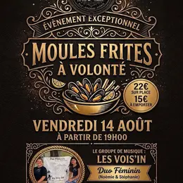Soirée moules frites et concert