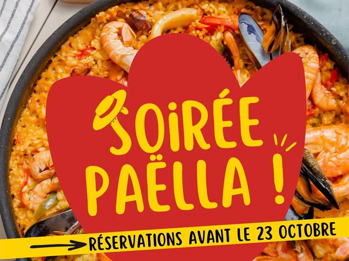 Soirée Moules Frites et paella