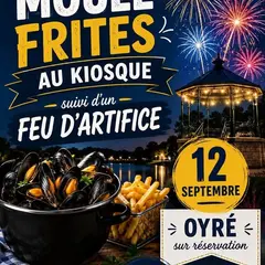 Soirée Moules Frites Feu d'artifices