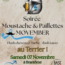 Soirée Moustache et Paillettes