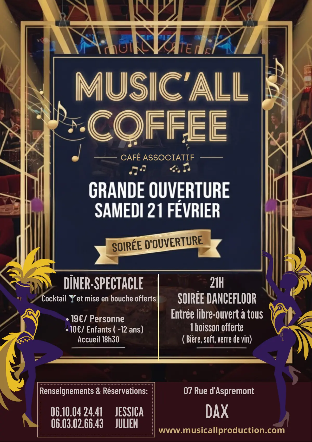 Soirée Music'All Coffee