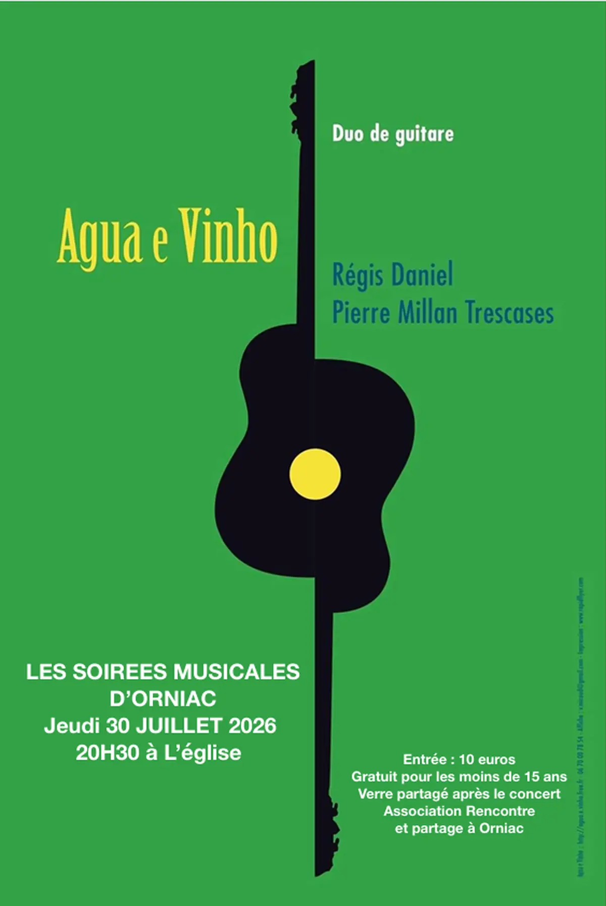 Soirée Musicale à l'Eglise d'Orniac