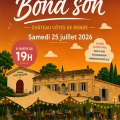 Soirée musicale au Château Côtes de Bonde