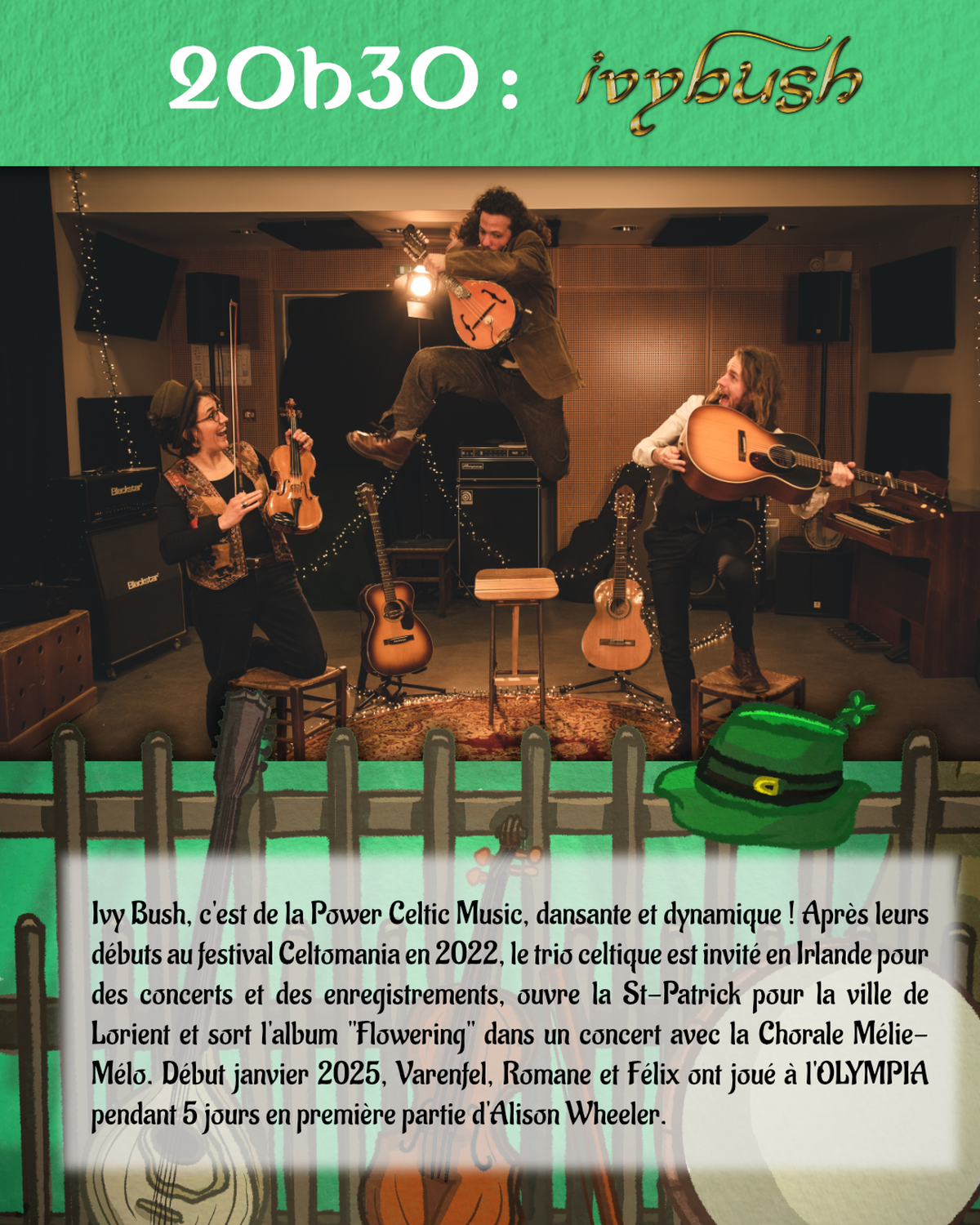 Soirée musique celtique