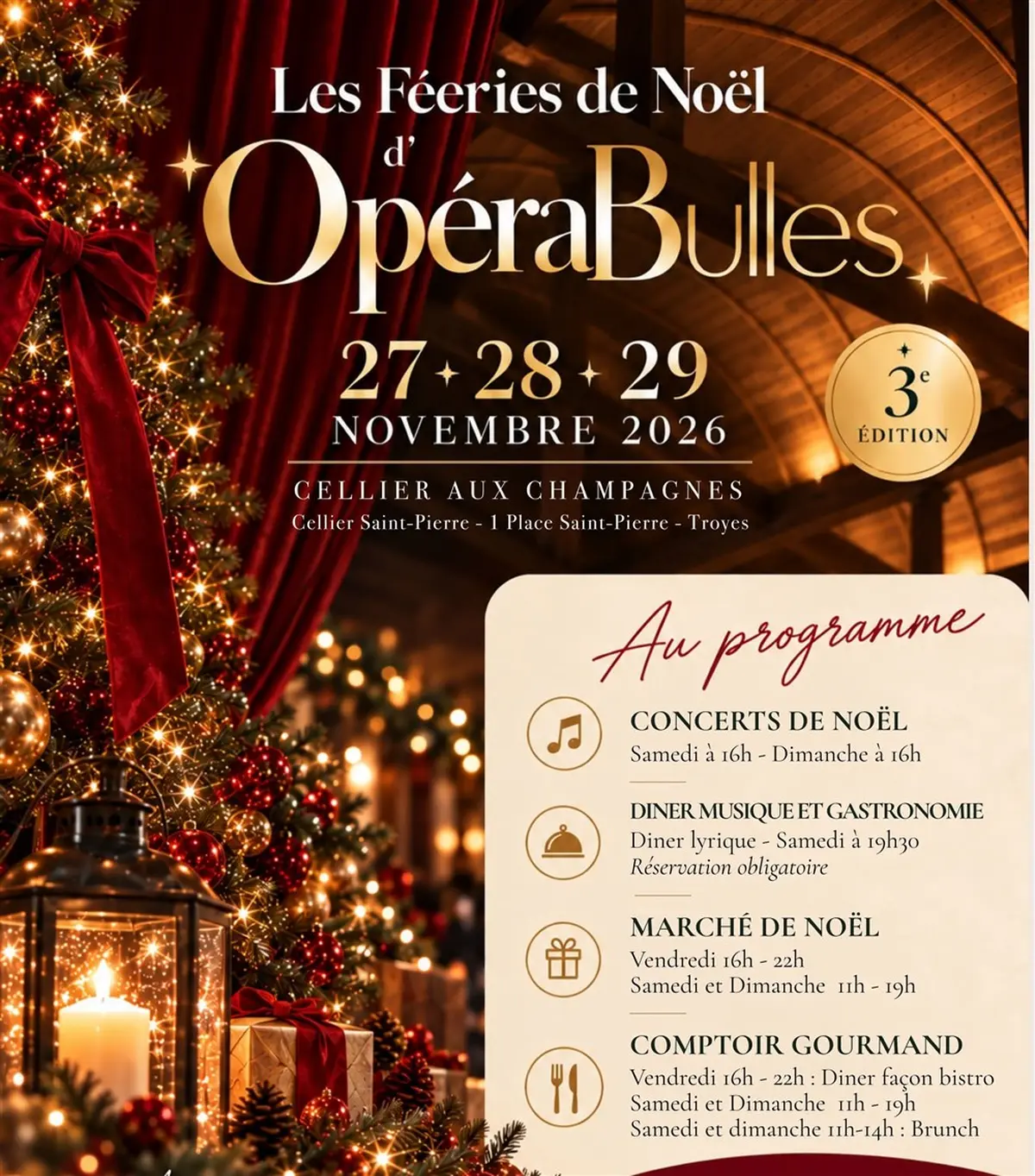 Soirée Musique et Gastronomie