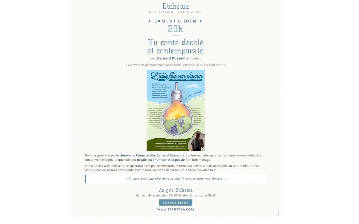 Soirée Mutxiko + auberge espagnole
