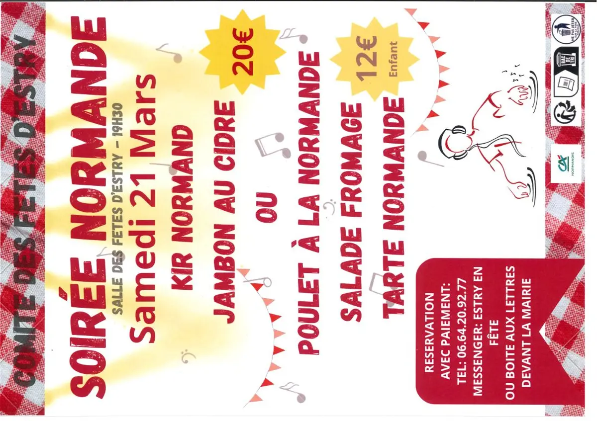 Soirée Normande à Estry