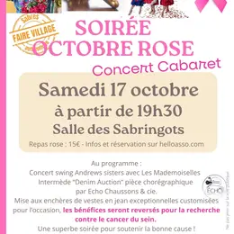 Soirée Octobre rose