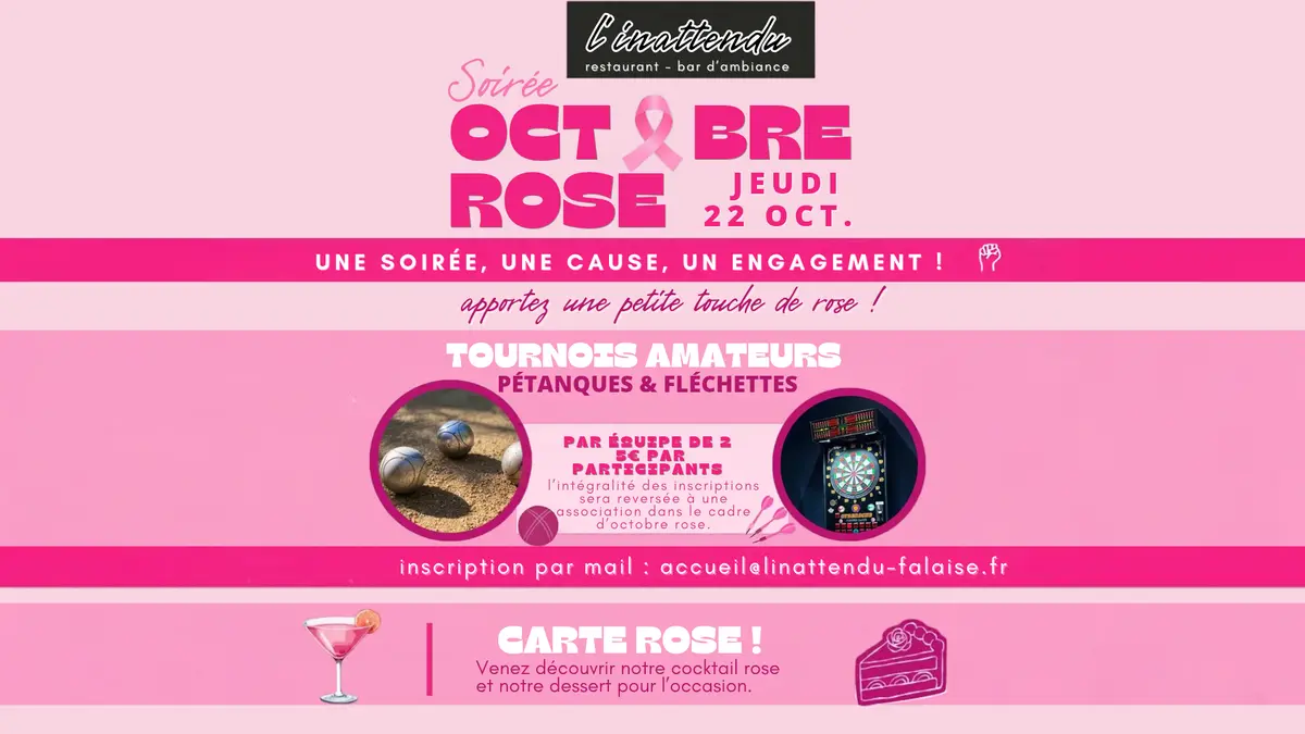 Soirée Octobre Rose