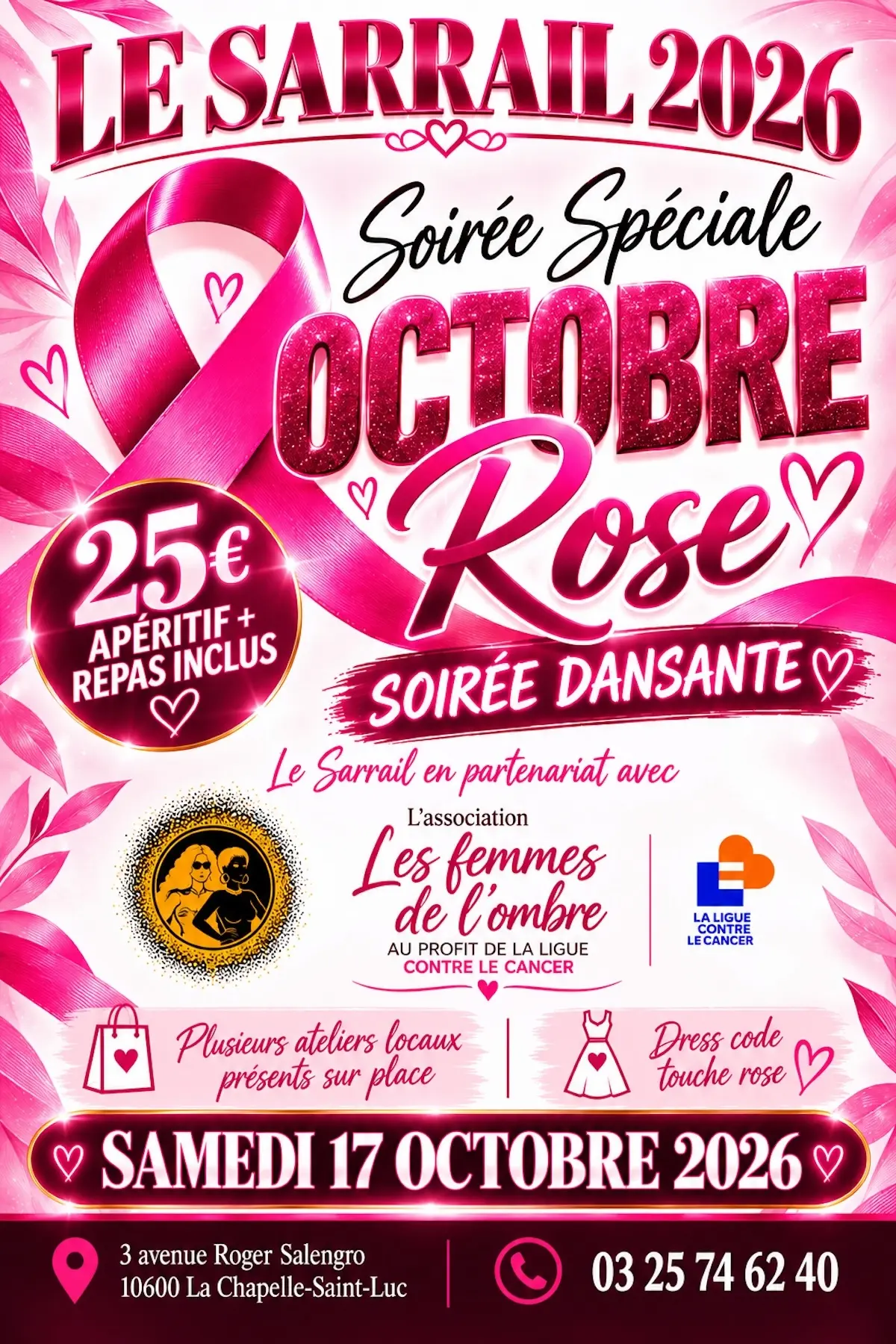 Soirée Octobre Rose 2026