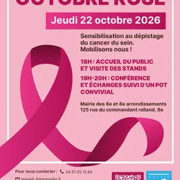 Soirée octobre rose mairie 6/8