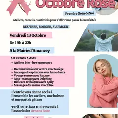 Soirée Octobre Rose : Prendre soin de soi
