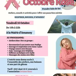 Soirée Octobre Rose : Prendre soin de soi