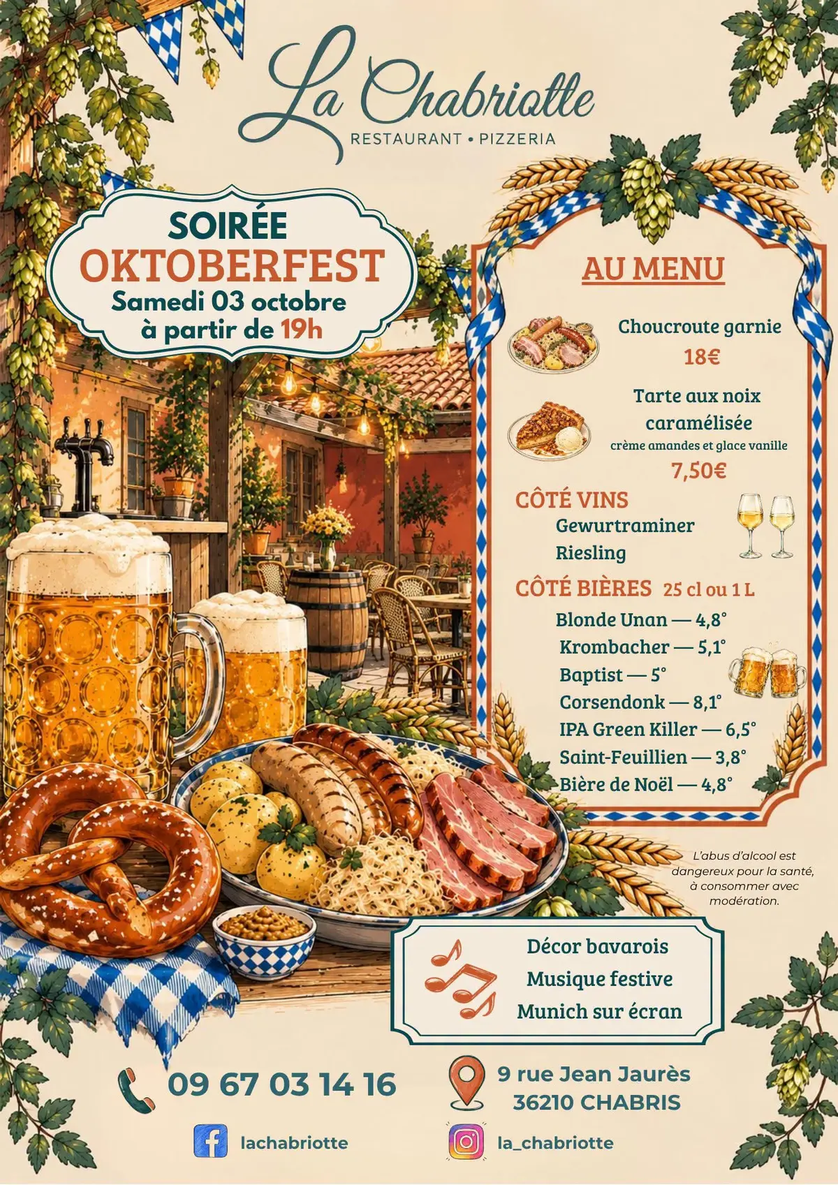 Soirée oktoberfest