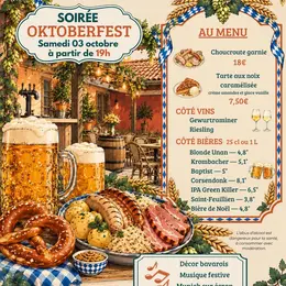 Soirée oktoberfest