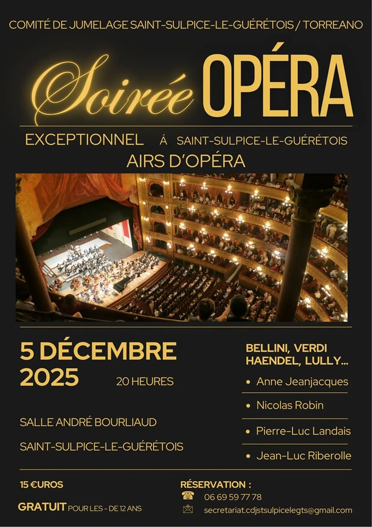 Soirée Opéra