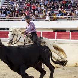 Soirée organisée par le club taurin Lou Santen aux arènes