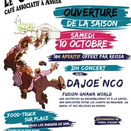 Soirée ouverture au  Caf'Causse d'Assier