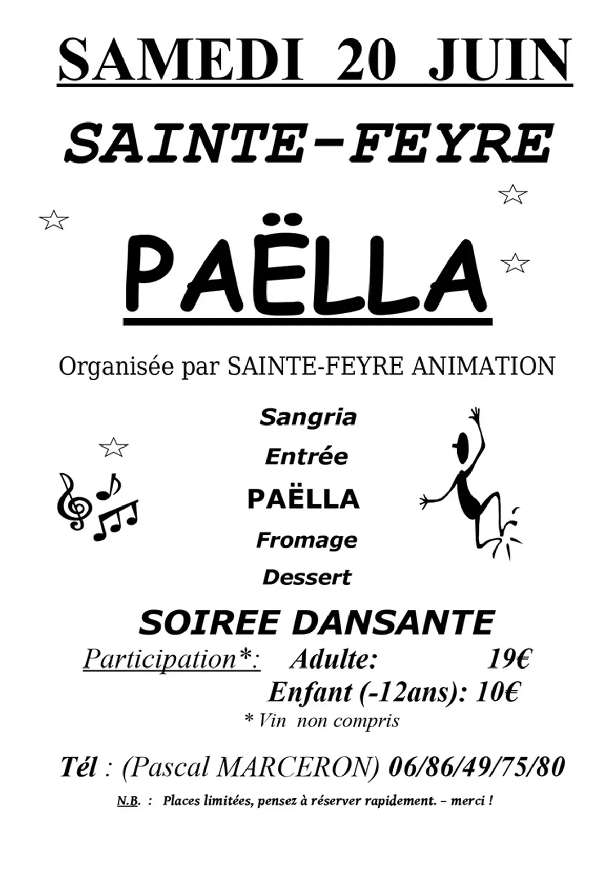 Soirée Paëlla